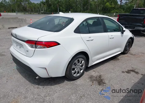 2025 Toyota Corolla Le z USA, uszkodzony, nr VIN 5YFB4MDEXSP244046